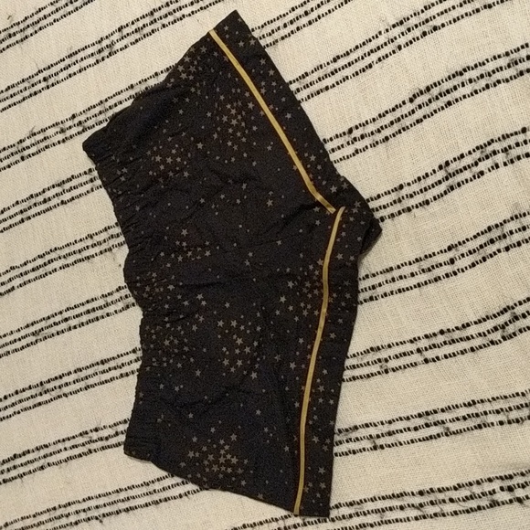 Black & Gold Stars Sleepwear Shorts - Picture 8 of 11